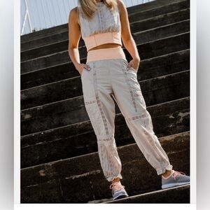 Free People Movement Oh Hey Applique Jogger Pants